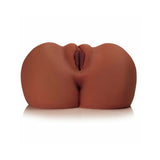 PDX Plus EZ Bang Torso brown back view - BDSM Authority
