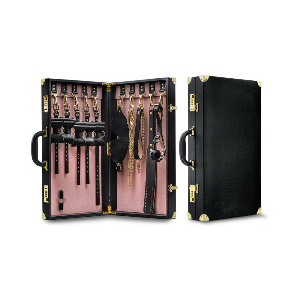 Temptasia Safe Word kit contents including ball gag, restraints and collar - BDSM Authority