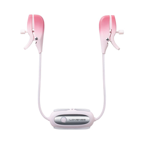 Lovense Gemini nipple clamps detail - BDSM Authority