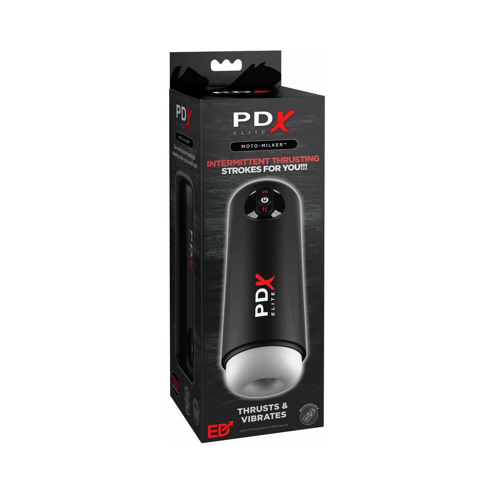PDX Elite Moto Milker hands-free thrusting stroker machine - BDSM Authority