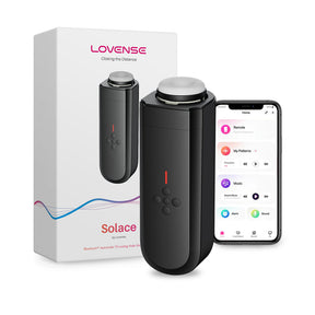 Lovense Solace app-controlled automatic thrusting stroker machine - BDSM Authority