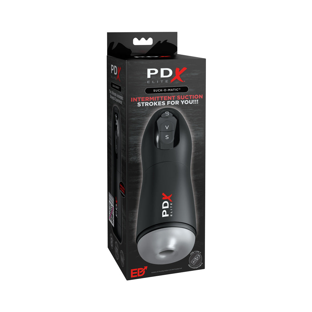 PDX Elite Suck-O-Matic hands-free suction and vibration stroker - BDSM Authority