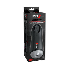 PDX Elite Suck-O-Matic hands-free suction and vibration stroker - BDSM Authority