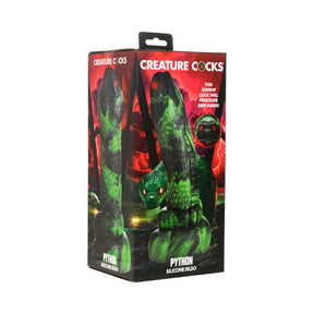 Creature Cocks Python silicone snake dildo with suction cup base - BDSM Authority
