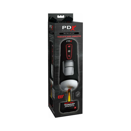 PDX Elite Milk Me Hotter warming thrusting stroker - BDSM Authority