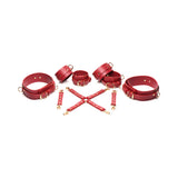 Master Series hog tie connector and cuff connectors detail - BDSM Authority