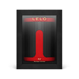 LELO F2S Massager & Stroker Red front view - BDSM Authority