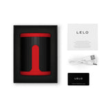 LELO F2S Massager & Stroker Red dual open ends - BDSM Authority