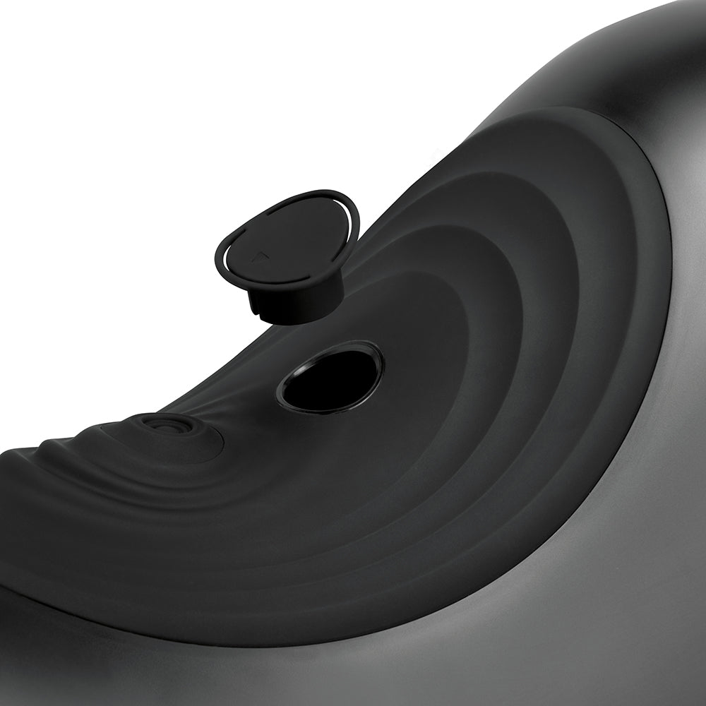 The Cowgirl Saddle Machine suction-cup base underside - BDSM Authority