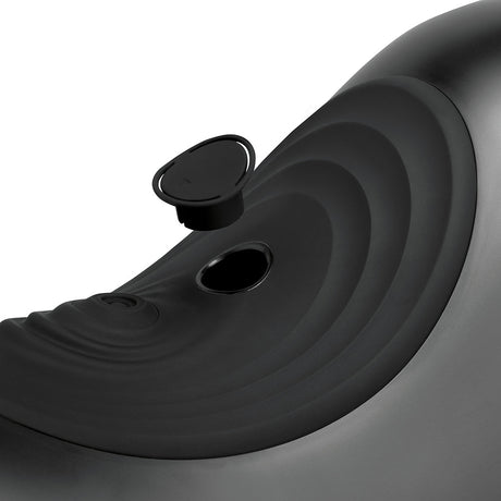 The Cowgirl Saddle Machine suction-cup base underside - BDSM Authority