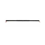 Coquette Pleasure velvet spreader bar full length view - BDSM Authority