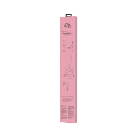Fifty Shades of Grey Entwined Passion spreader bar retail packaging back - BDSM Authority
