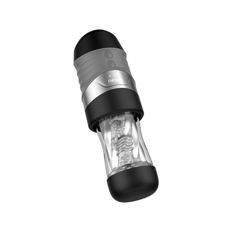 Nexus Alpha Surge Masturbator controls detail - BDSM Authority