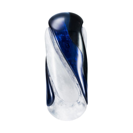 TENGA FLIP 360 Midnight Purple reusable stroker front view - BDSM Authority