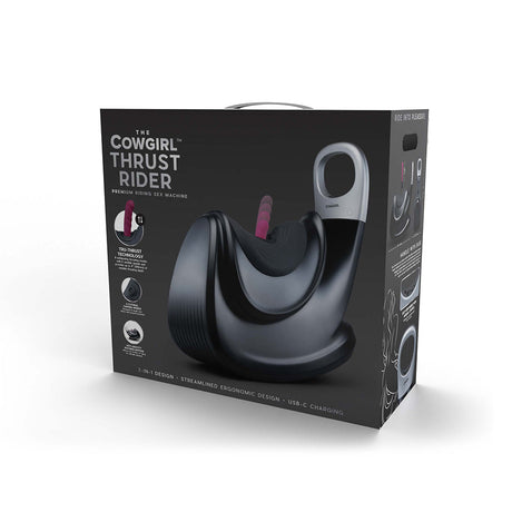 The Cowgirl Thrust Rider retail box - BDSM Authority
