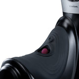 The Cowgirl Thrust Rider control buttons close-up - BDSM Authority