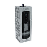 PUMPED Sensurge automatic rechargeable heating suction masturbator in black - BDSM Authority