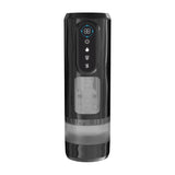 PUMPED Sensurge black heating and suction masturbator in use - BDSM Authority