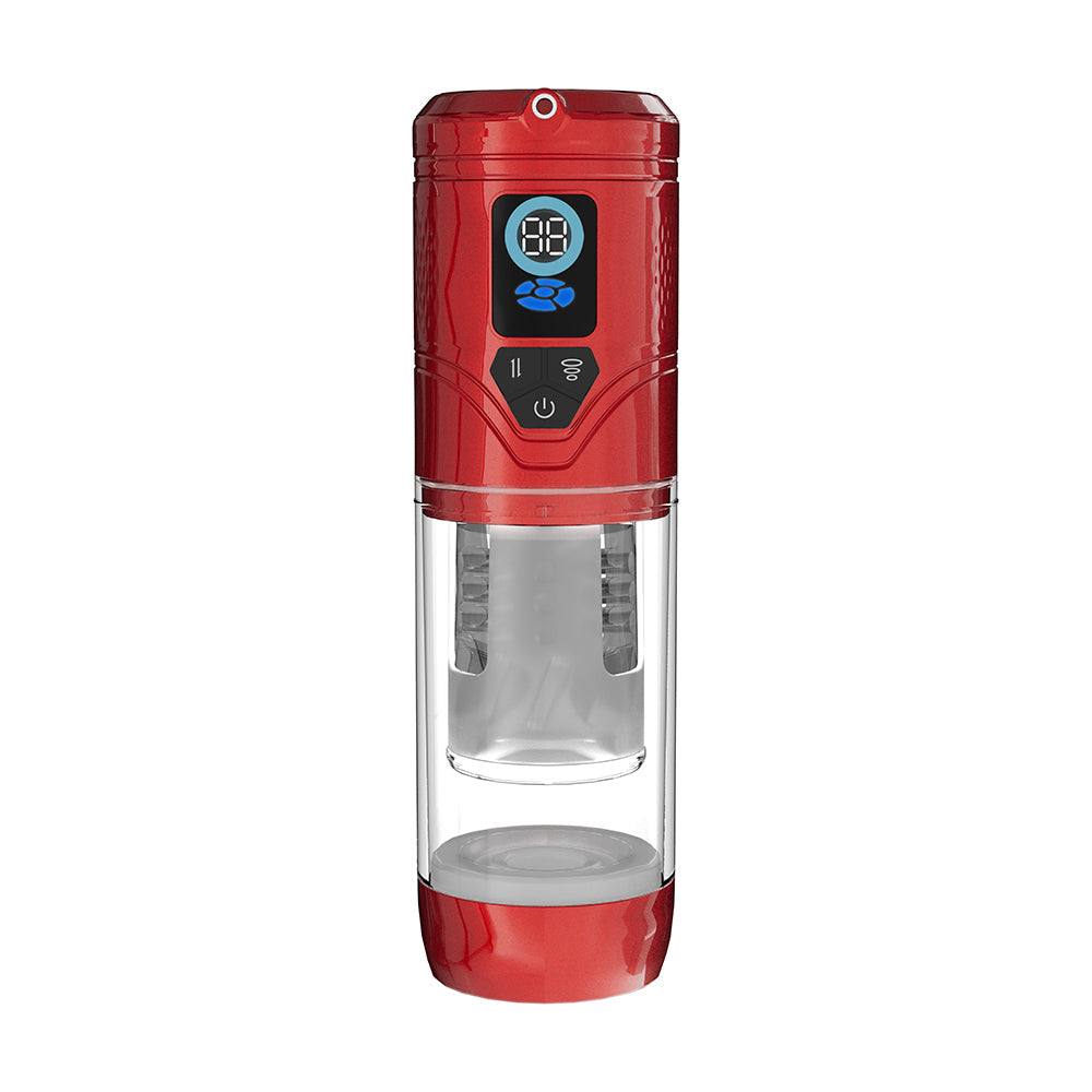 PUMPED Sensurge red insertion sleeve and pump detail - BDSM Authority