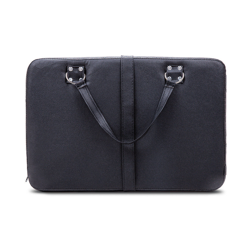 Prowler RED bondage board folded into its carry case with handles - BDSM Authority