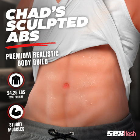 Chiseled Chad Male Sex Doll detail view 3