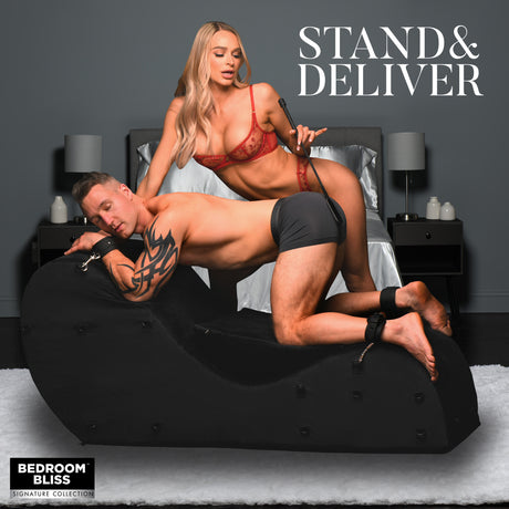 Bondage Love Couch: rear view - BDSM Authority