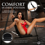 Throne Adjustable sex sling with stand BDSMAuthority