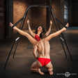 Throne Adjustable sex sling with stand BDSMAuthority