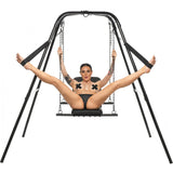 Throne Adjustable Sex Swing with Stand
