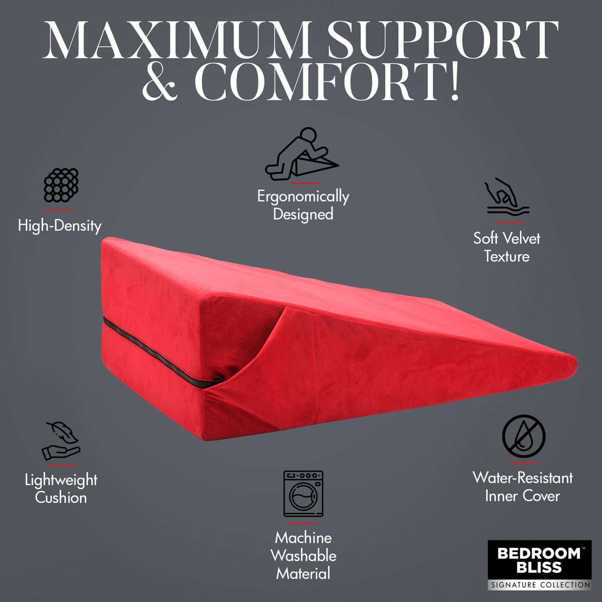 XL Love Cushion Bondage Position Wedge