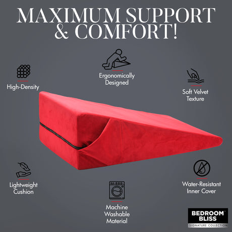 XL Love Cushion Bondage Position Wedge, BDSM Authority