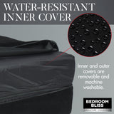 Detail of the Love Toy Cushion water-resistant inner cover and foam core - BDSM Authority