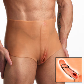 Master Series silicone pussy panties with realistic vulva at BDSM Authority