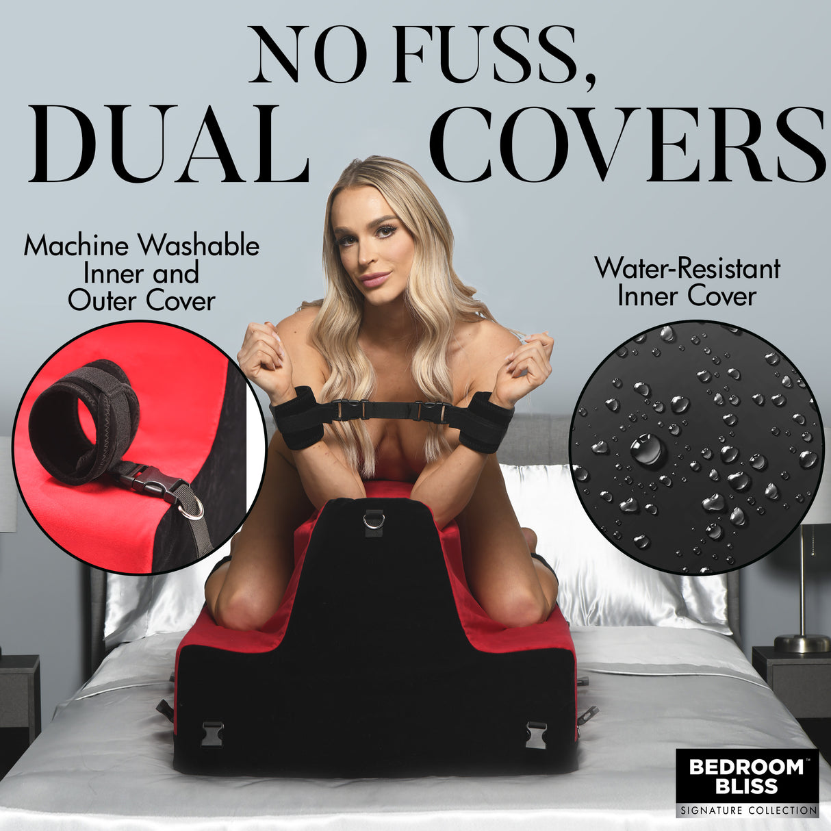 Lover's bondage bench side profile compact footprint - BDSM Authority