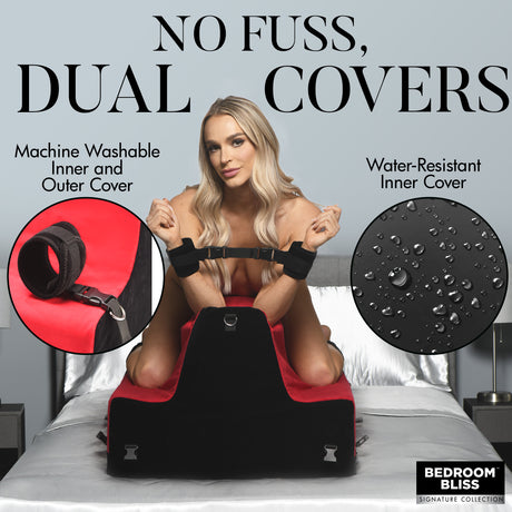 Lover's bondage bench side profile compact footprint - BDSM Authority