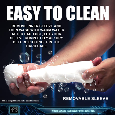 The Milker Max masturbator with storage cap - BDSM Authority