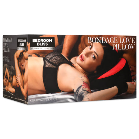Bedroom Bliss Bondage Love Pillow retail packaging - BDSM Authority