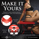 Queening chair side anchor point for wrist cuff - BDSM Authority