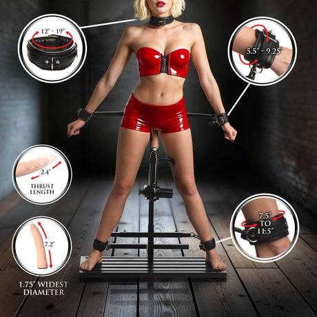 Ultimate Enforcer Sex Machine Tower full view - BDSM Authority
