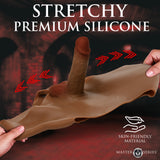 Side view of the Hard-On Briefs silicone packing panties - BDSM Authority