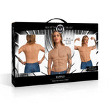 Ripped Silicone Male Chest Small packaging