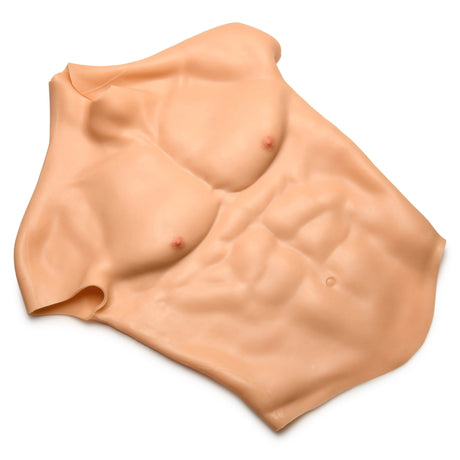 Ripped Silicone Male Chest detail view 5 - BDSM Authority