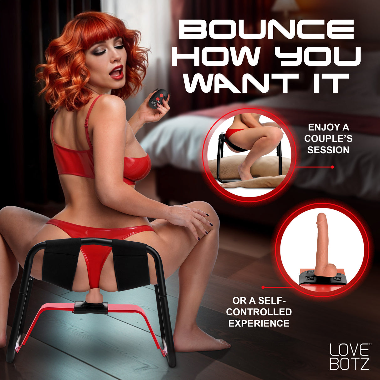 Bench dildo mount detail
