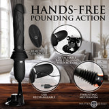 Ultimate Power Pounder Thrusting Silicone Dildo with Remote - view 2