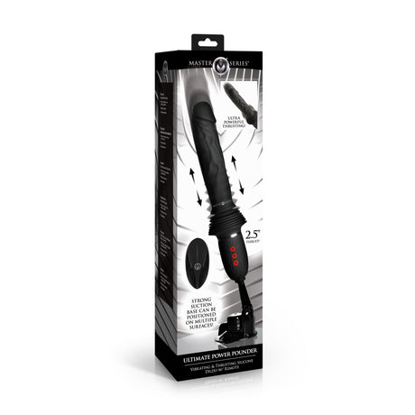 Ultimate Power Pounder Thrusting Silicone Dildo with Remote - view 6