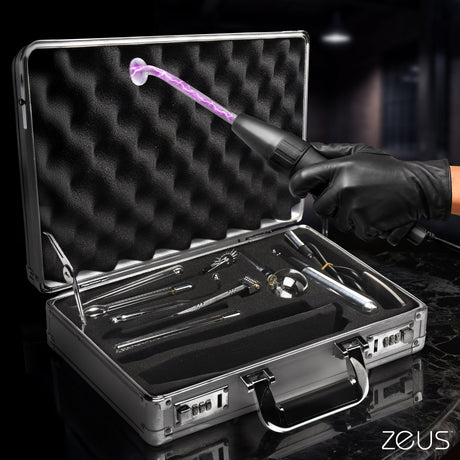 Ultimate Edition Violet Wand Set premium electro play kit main product image, BDSM Authority
