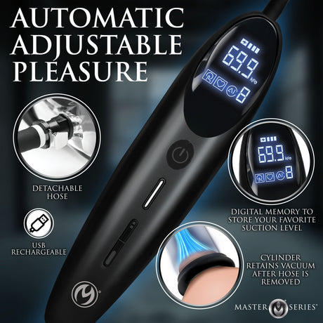 Rosebud Driller detachable hose, USB charging and digital memory controller features - BDSM Authority