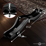 Exposed e-stim wooden humbler lock and keys - BDSM Authority