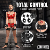 Strict Leather Bondage Set collar detail gallery view 2