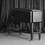 Adjustable kneeling and prone chair HQJS-005 right side view for posture support and rehabilitation therapy.
